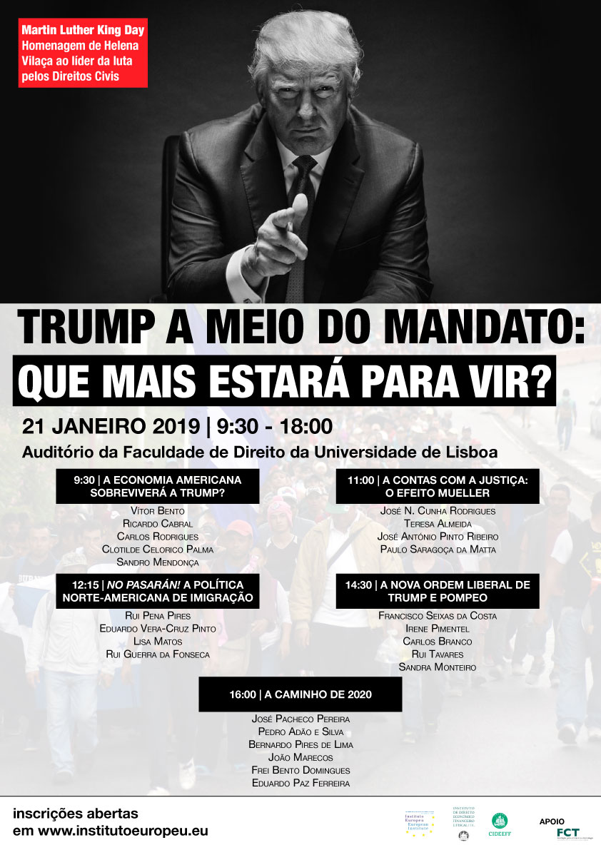 Cartaz Trump meio mandato 1