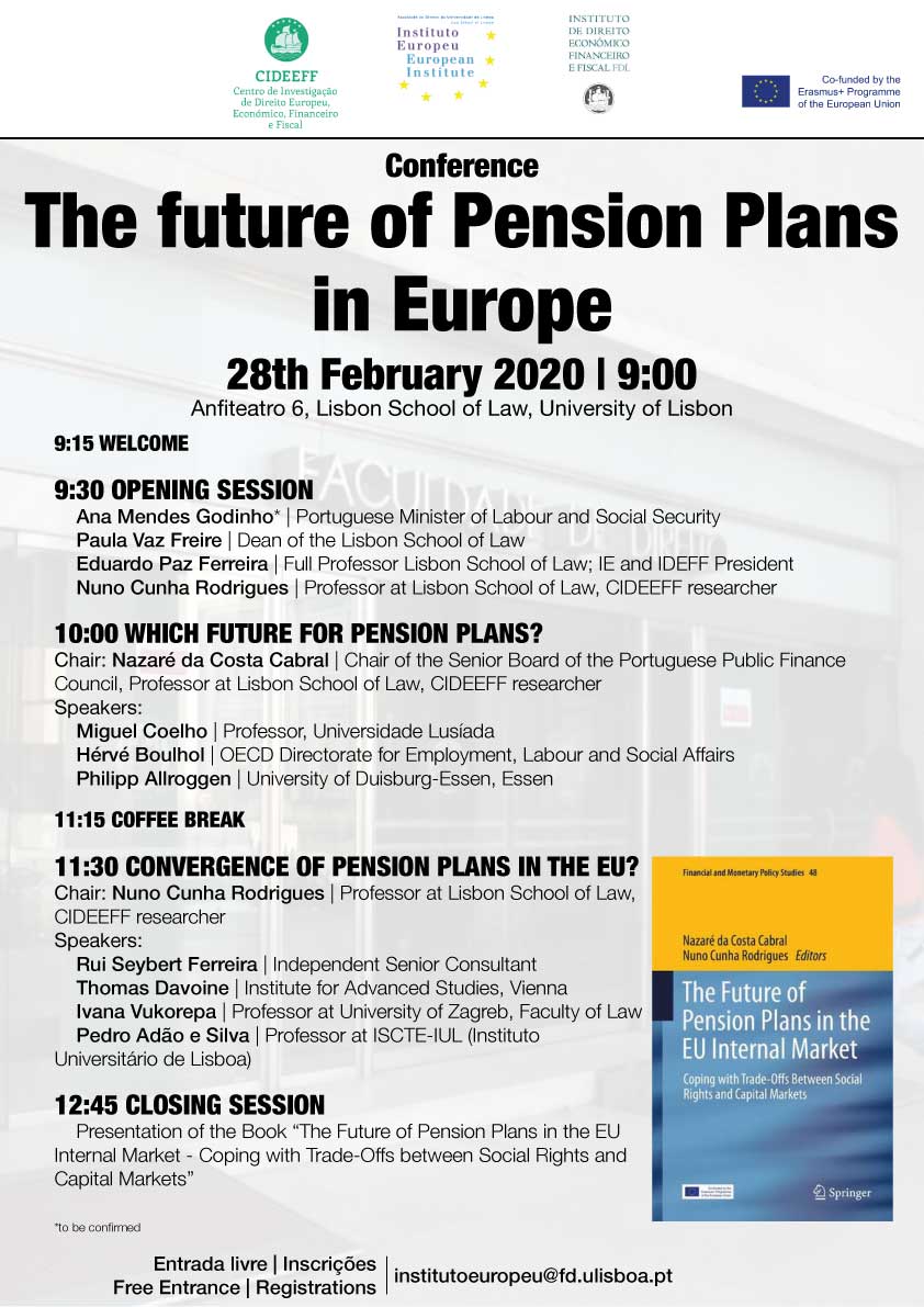 Cartaz Future Pensions Plan EU